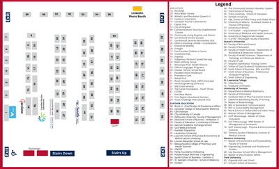 Floorplan for Oct 2 Career Fair