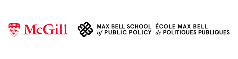 McGill University, Max Bell School of Public Policy / École Max Bell de politiques publiques logos.