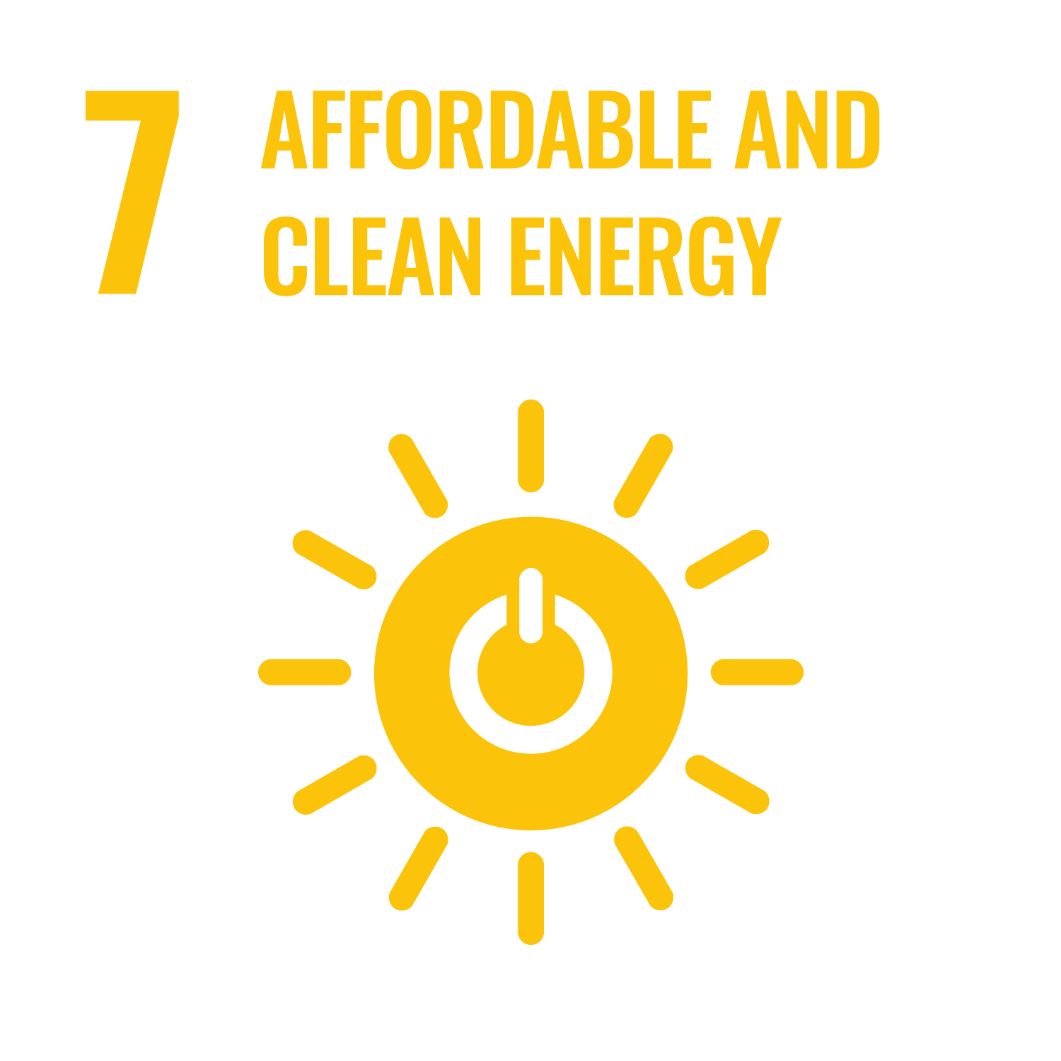 SDG 7: Affordable and Clean Energy 